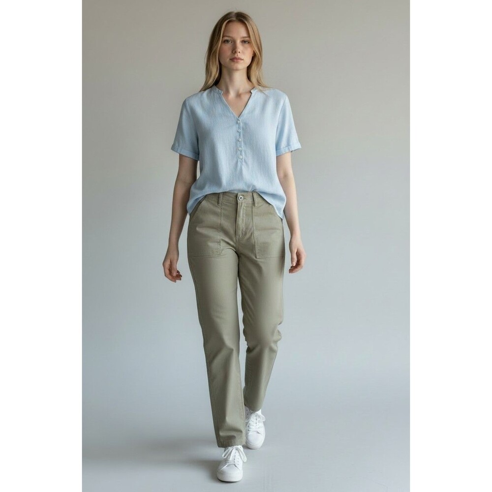 reCreation Women's Utility Fatigue Pants - Olive Green, Size M